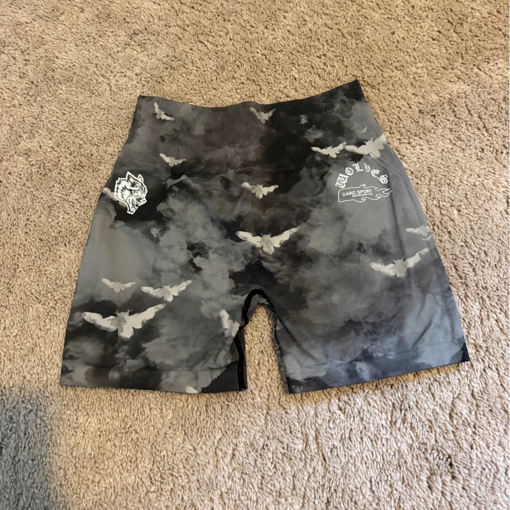 Darc Sport Gray and Black Women's Shorts